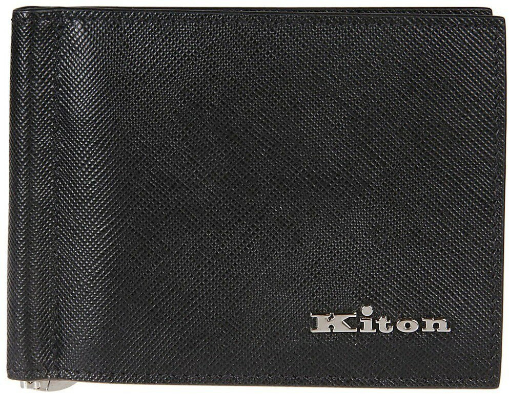 KITON キートン ブラック Nero 財布 メンズ 春夏2024 UPEA013N010030100O NERO 【関税・送料無料】【ラッピング無料】 iaのサムネイル