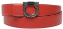 フェラガモ ベルト（メンズ） 【15,000円以上1,000円OFF!!】 FERRAGAMO フェラガモ レッド Red ベルト メンズ 春夏2024 670314 771632002 【関税・送料無料】【ラッピング無料】 ia