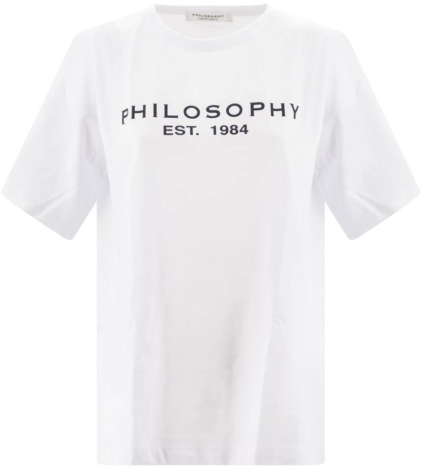 PHILOSOPHY DI LORENZO SERAFINI եե ۥ磻 WHITE T ǥ ղ2024 A07500795 0001 ڴǡ̵ۡڥåԥ̵ ia