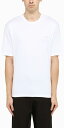 プラダ PRADA プラダ ホワイト Bianco Tシャツ メンズ 春夏2024 UJN837 240 F0009 【関税・送料無料】【ラッピング無料】 ia