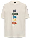 PAUL SMITH ポールスミス ホワイト Bianco Tシャツ メンズ 春夏2024 M2R675Y MP443202 【関税・送料無料】【ラッピング無料】 ia