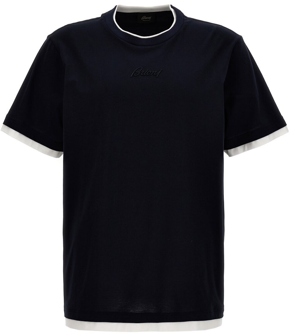 BRIONI ブリオーニ ブルー Blue Tシャツ メンズ 春夏2024 UJPT0LOA6314190 【関税・送料無料】【ラッピング無料】 ia