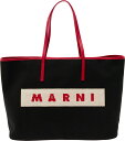 【10周年記念クーポン！P4倍！】 MARNI マルニ ブラック Black トートバッグ レディース 春夏2024 SHMP0113U0P6535ZO725 【関税・送料無料】【ラッピング無料】 ia