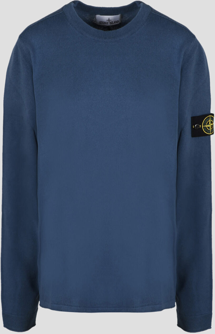 STONE ISLAND ストーン アイランド ブルー Blue ニットウェア メンズ 春夏2024 8015532B9 V0024 【関税・送料無料】【ラッピング無料】 ia