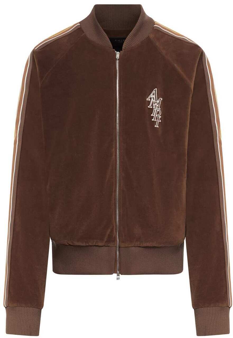 【土日限定クーポン配布中！】 AMIRI アミリ ブラウン Brown ジャケット メンズ 春夏2024 PS24MOS030 210 BROWN 【関税・送料無料】【ラッピング無料】 ia