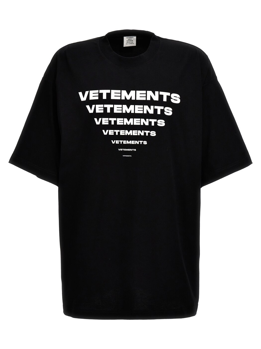 VETEMENTS ȥ ֥å BLACK T  ղ2024 UE64TR140B BLACK ڴǡ̵ۡڥåԥ̵ ia