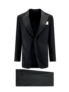 【15,000円以上1,000円OFF!!】 KITON キートン ブラック Black スーツ メンズ 春夏2024 UASM862K0102403 NERO 【関税・送料無料】【ラッピング無料】 ia