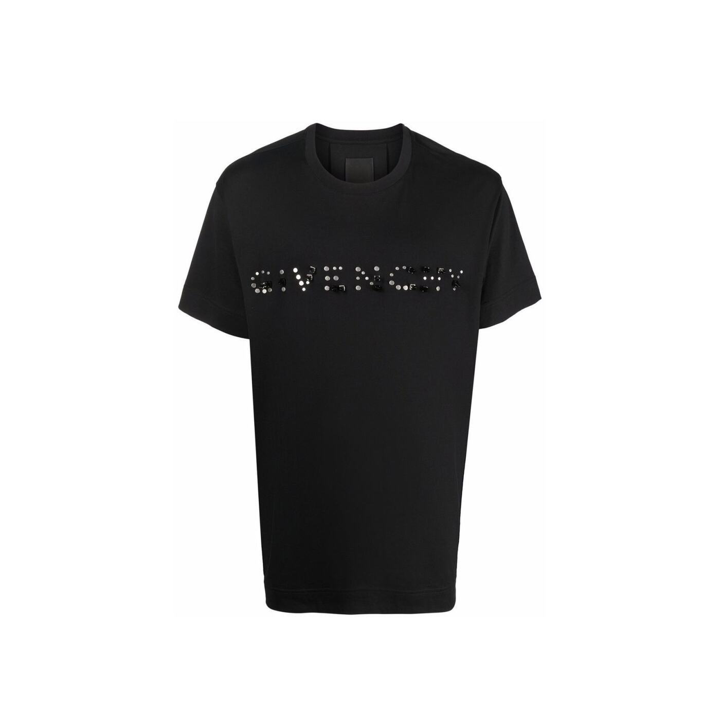 GIVENCHY ジバンシィ ブラック Black Tシャツ メンズ 春夏2022 BM717L3Y6B_001 【関税・送料無料】【ラッピング無料】 ia