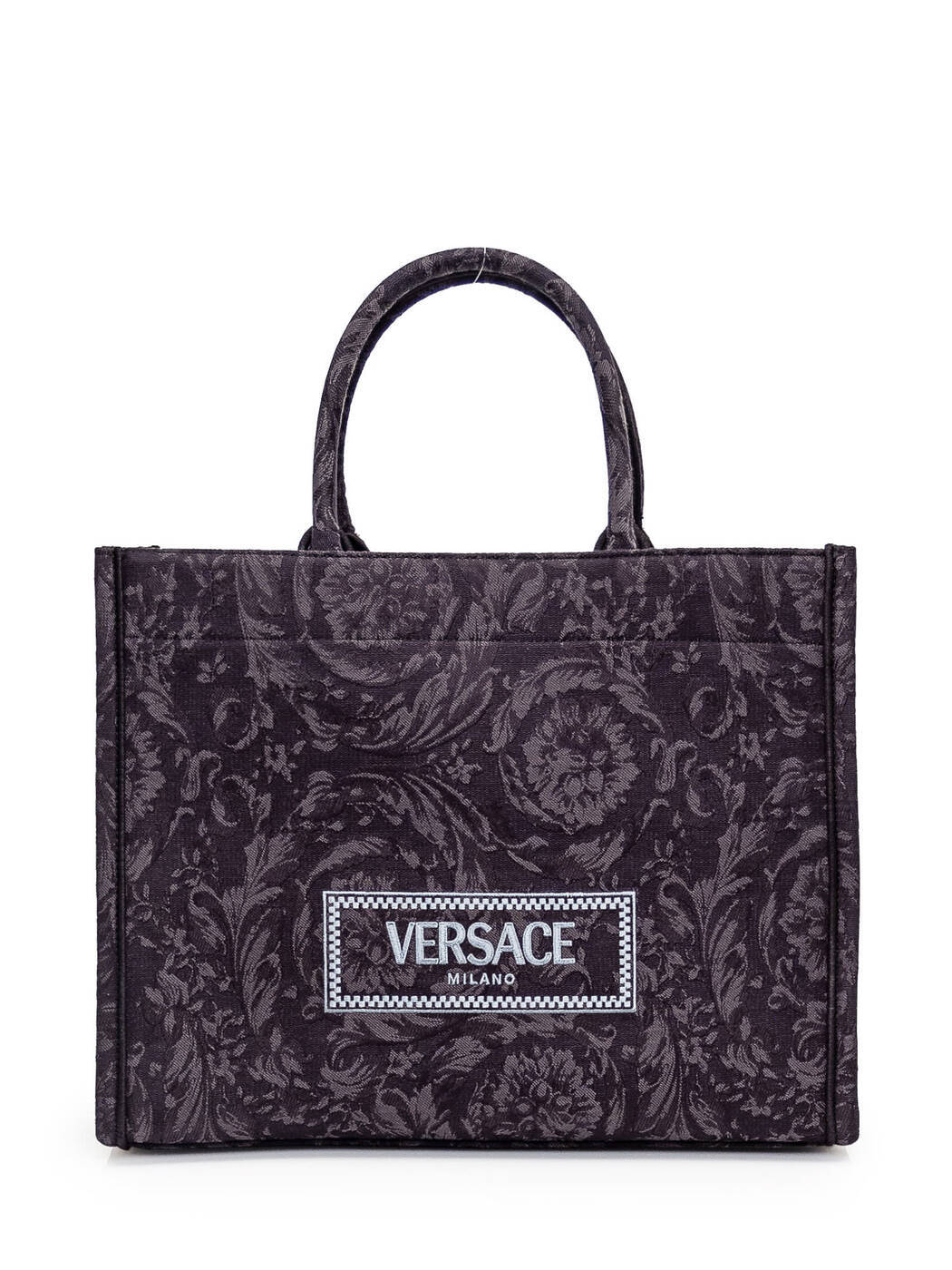 VERSACE ヴェルサーチ ブラック BLACK トートバッグ メンズ 春夏2024 1A09741 1011562 2BM0V 【関税・送料無料】【ラッピング無料】 ia