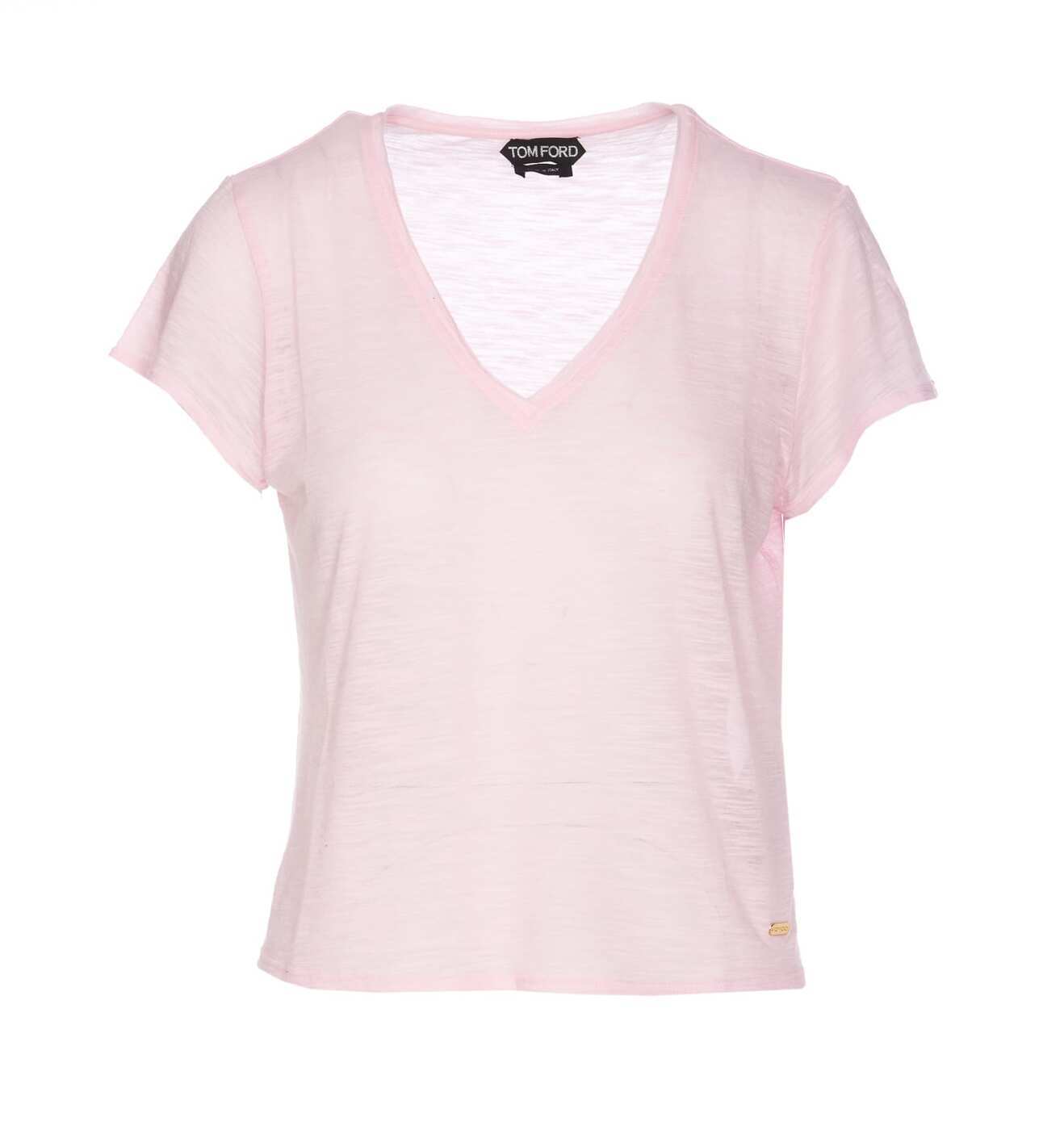 【本日5の付く日ポイント4倍!】 TOM FORD トム フォード ピンク Pink Tシャツ レディース 春夏2024 TSJ568JEX077DP192 【関税・送料無料】【ラッピング無料】 ia