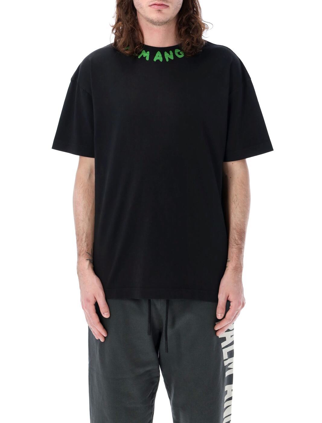 【土日限定クーポン配布中！】 PALM ANGELS パーム エンジェルス ブラック BLACK Tシャツ メンズ 春夏2024 PMAA072S24JER0021070 【関税・送料無料】【ラッピング無料】 ia