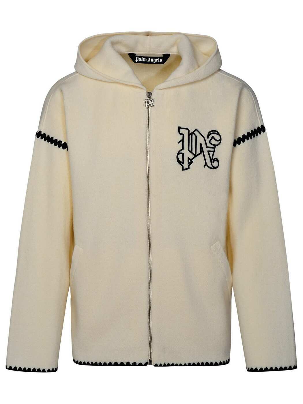 PALM ANGELS パーム エンジェルス ホワイト White ニットウェア メンズ 春夏2024 PMHU008R24KNI0010310 【関税・送料無料】【ラッピング無料】 iaのサムネイル