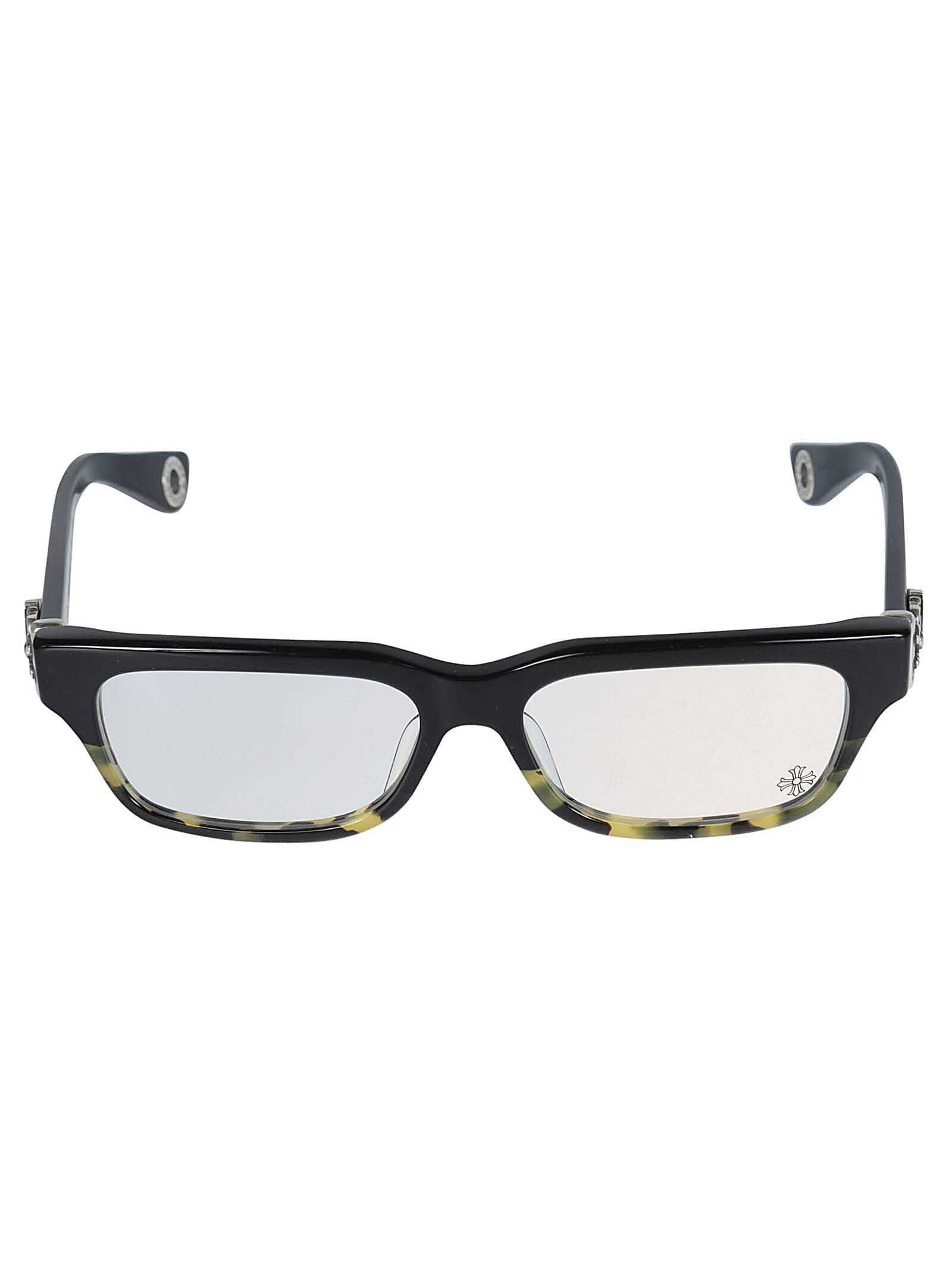 CHROME HEARTS クロムハーツ ブラック Black サングラス・メガネ メンズ 秋冬2023 HEY JACK U LATE II / E55-Black Maize- Lens: D-000-CR-5-INe55 black maize 【関税・送料無料】【ラッピング無料】 ia