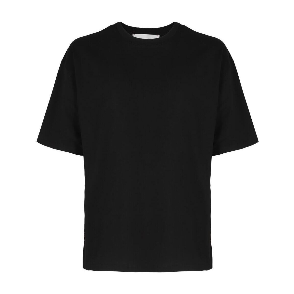 AMARANTO アマラント ブラック Nero Tシャツ メンズ 春夏2023 B6E0095|092 NERO 【関税・送料無料】【ラッピング無料】 ia