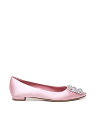 MANOLO BLAHNIK マノロ ブラニク ピンク Pink フラットシューズ レディース 春夏2024 423-1756-0001 -6811 【関税・送料無料】【ラッピング無料】 ia