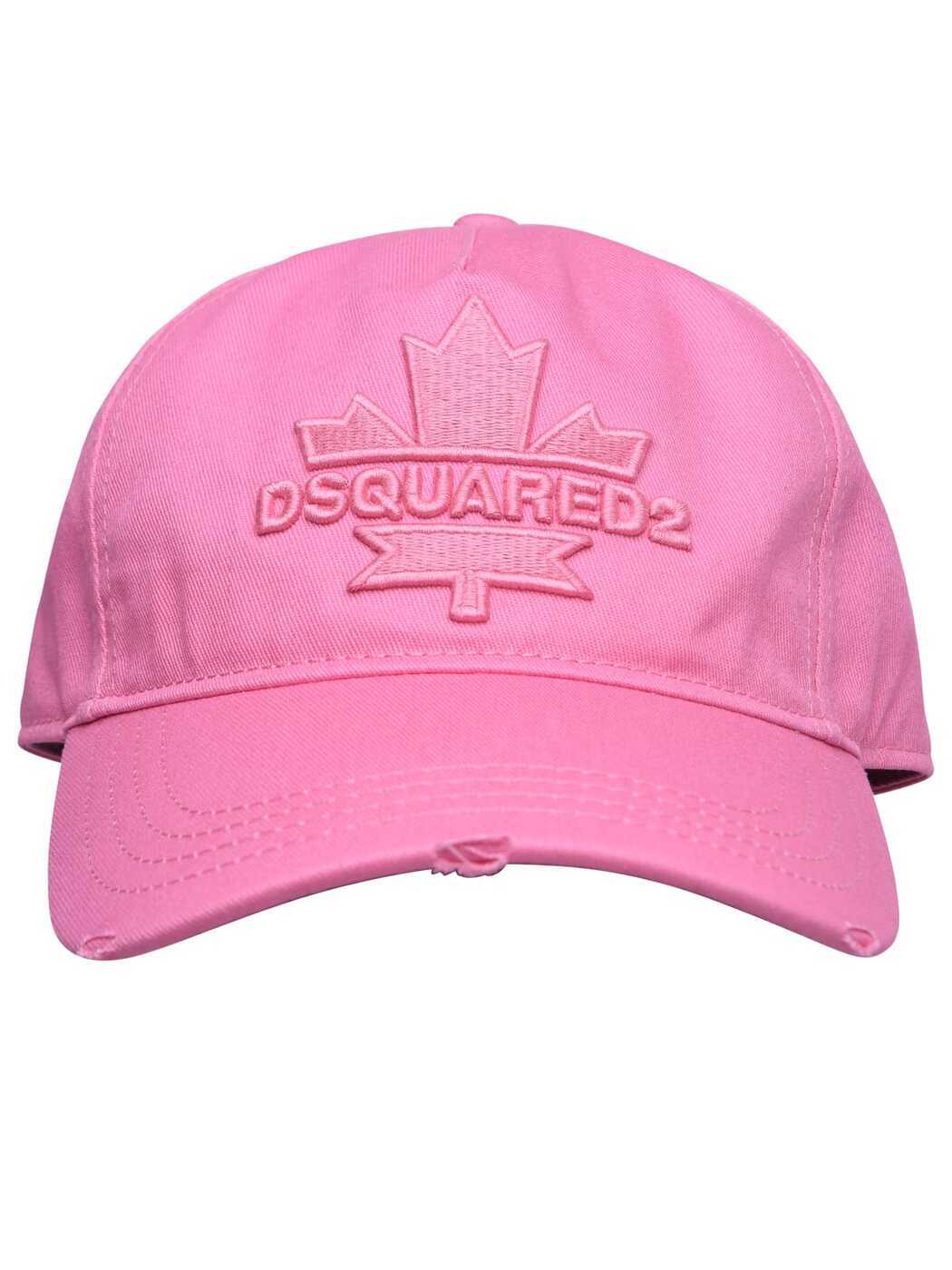 DSQUARED2 ディースクエアード ピンク Pink 帽子 レディース 春夏2024 BCW0126-05C000019207 【関税・送料無料】【ラッピング無料】 ia