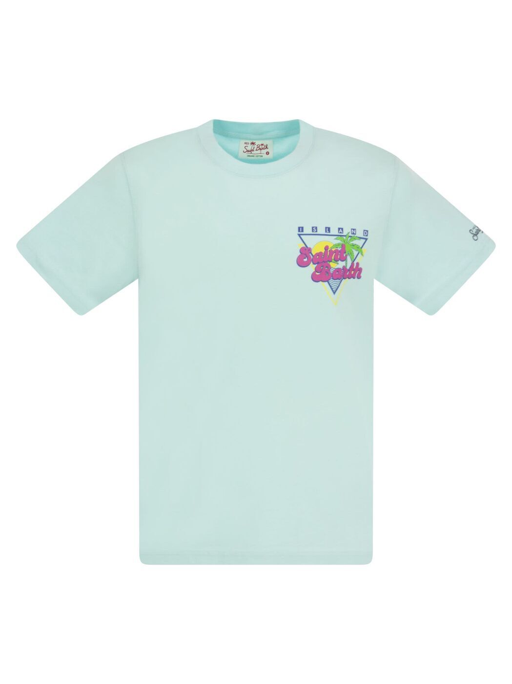 MC2 SAINT BARTH エムシーツーセイントバース ブルー Light Blue Tシャツ メンズ 春夏2023 TSHM001 04160D  ia