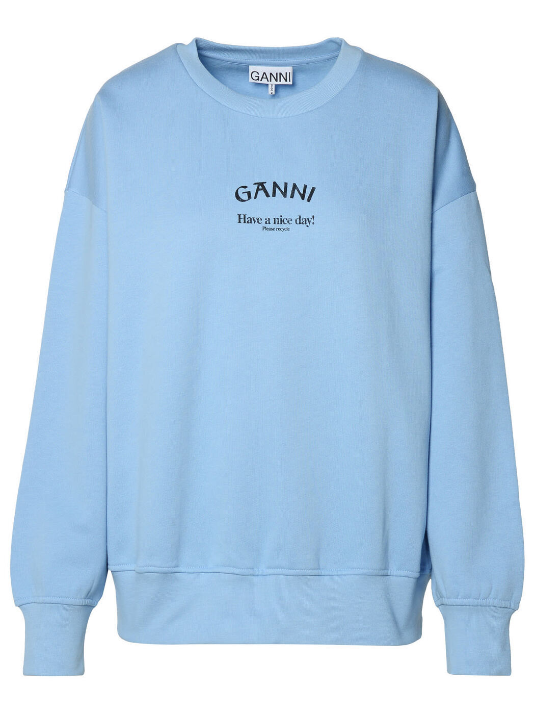 GANNI ˡ ֥롼 Light Blue ˥åȥ ǥ ղ2024 T3778594 ڴǡ̵ۡڥåԥ̵ ia