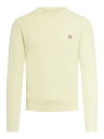 MAISON KITSUNE メゾン キツネ トレーナー メンズ 春夏2024 LM00301KM0001 P712 CHALK YELLOW 【関税・送料無料】【ラッピング無料】 ia