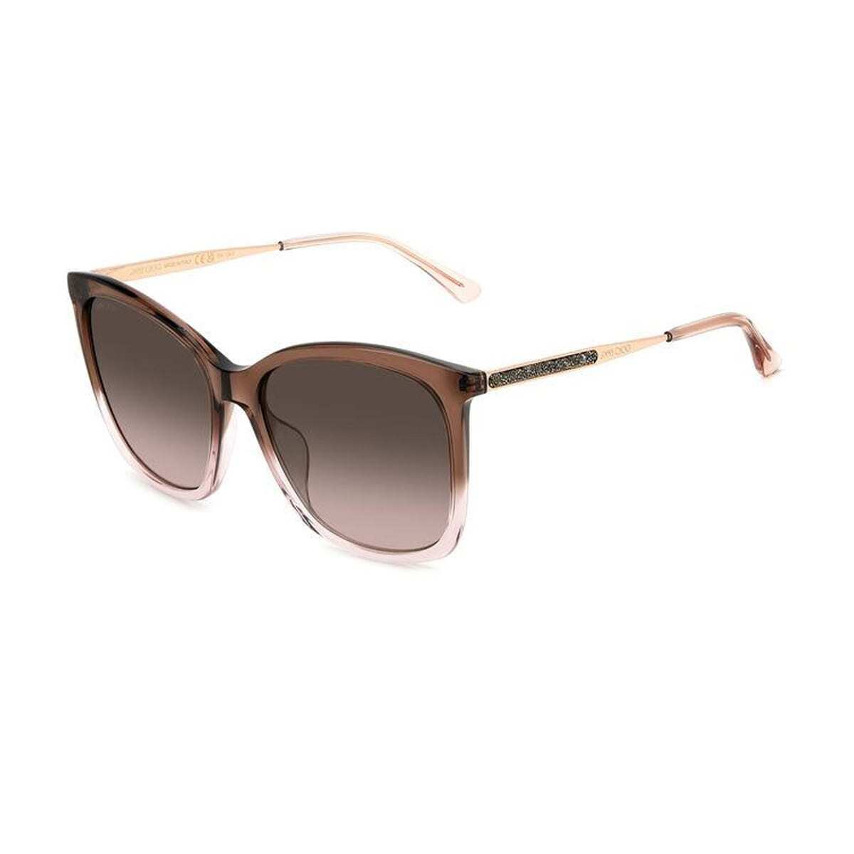 【土日限定クーポン配布中！】 JIMMY CHOO EYEWEAR ジミーチュウアイウェア ピンク Rosa サングラス・メガネ レディース 秋冬2023 Jc Nerea/g/s 08M/HA BROWN NUDE 【関税・送料無料】【ラッピング無料】 ia