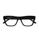 バレンシアガ サングラス レディース BALENCIAGA EYEWEAR バレンシアガアイウェア ブラック Nero サングラス・メガネ レディース 秋冬2023 BB0308O 001 【関税・送料無料】【ラッピング無料】 ia