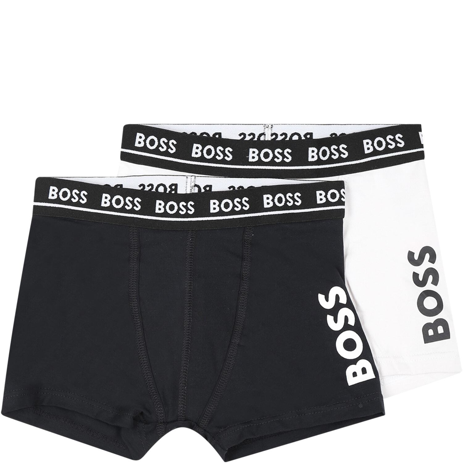 【5のつく日は全商品ポイント4倍】 HUGO BOSS ヒューゴ ボス ブラック Black アンダーウェア ボーイズ 春夏2022 J20328 09B 【関税・送料無料】【ラッピング無料】 ia