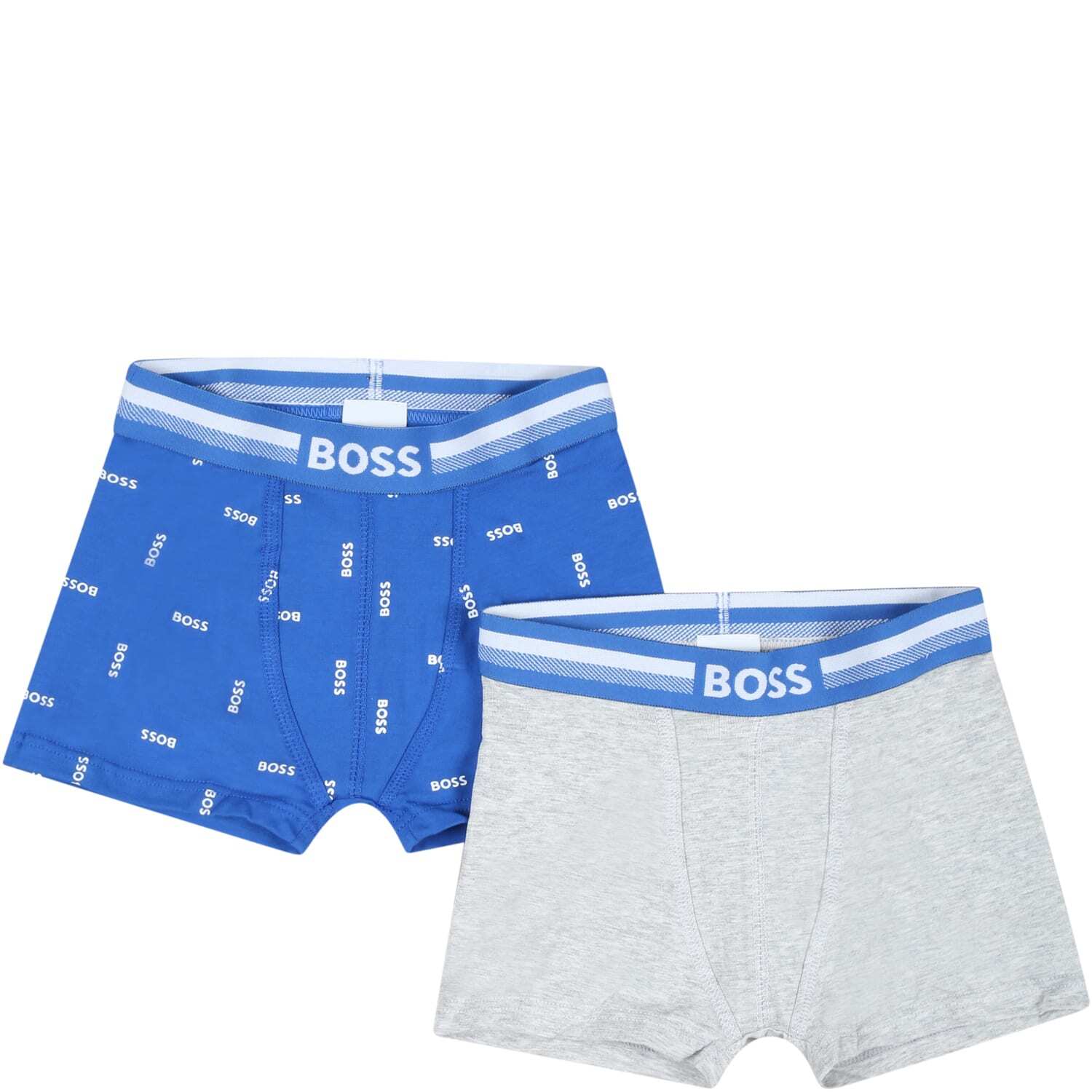 【5のつく日は全商品ポイント4倍】 HUGO BOSS ヒューゴ ボス ブルー Light Blue アンダーウェア ボーイズ 春夏2022 J20327 871 【関税・送料無料】【ラッピング無料】 ia