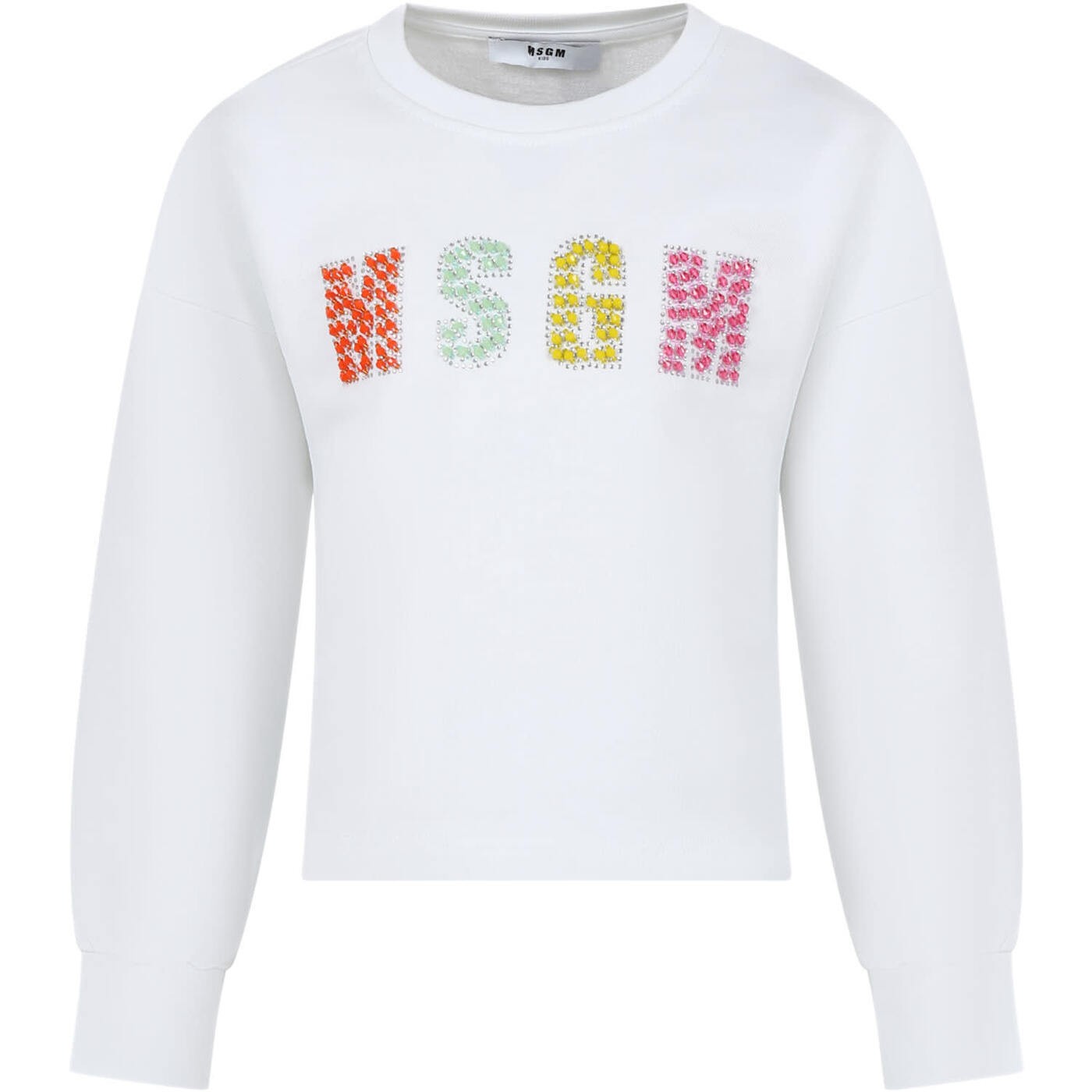 MSGM २ ۥ磻 Bianco ȥåץ 륺 ղ2024 S4MSJGSW175 001 BIANCO ڴǡ̵ۡڥåԥ̵ ia