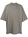  RICK OWENS リック オウエンス グレー Grey Tシャツ メンズ 春夏2024 RU01D3283BA34  ia