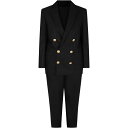 【15,000円以上ご購入で1,000円OFF！】 BALMAIN バルマン ブラック Black スーツ ボーイズ 春夏2024 BU3P40 I0195 930NE 【関税・送料無料】【ラッピング無料】 ia