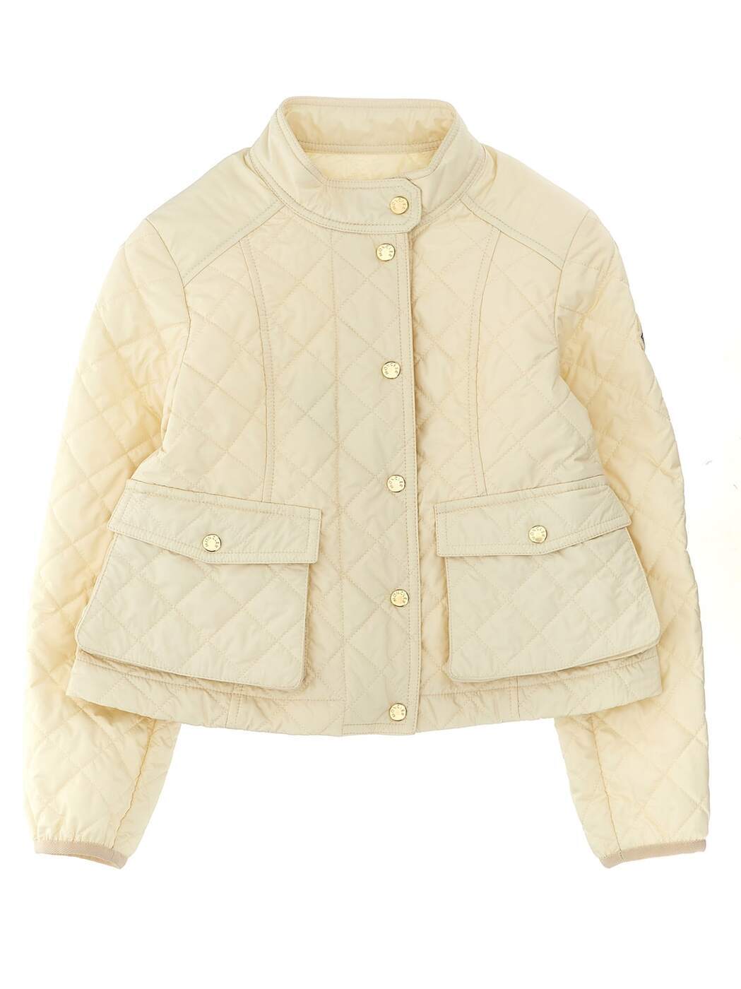 MONCLER モンクレール ホワイト White ジャケット ガールズ 春夏2024 1A0007454A81041 【関税・送料無..