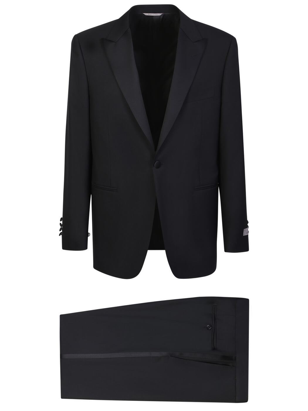 CANALI カナーリ ブラック Black スーツ メンズ 春夏2024 11780 15 AA01366 101 【関税・送料無料】【ラッピング無料】 ia