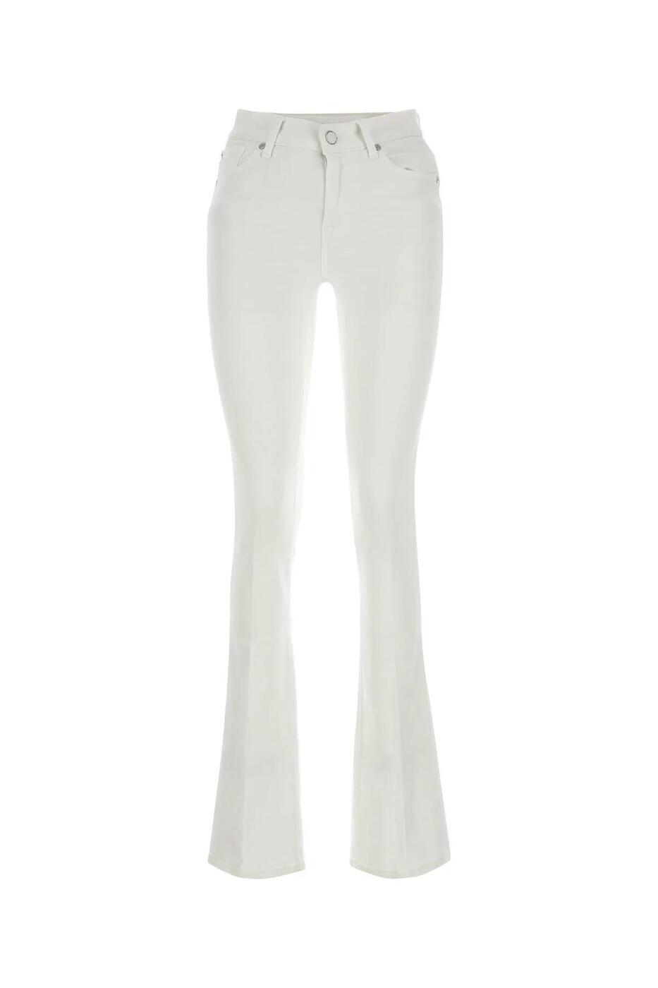 7 FOR ALL MANKIND セブンフォーオールマンカインド ホワイト White デニム レディース 春夏2024 JSWBC130PW White 【関税・送料無料】【ラッピング無料】 ia