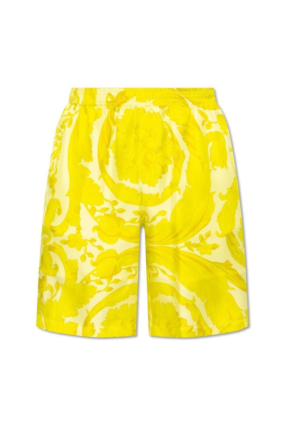 【本日5の付く日ポイント4倍!】 VERSACE ヴェルサーチ イエロー Yellow ショーツ メンズ 春夏2024 10024761A095825Y370 【関税・送料無料】【ラッピング無料】 ia