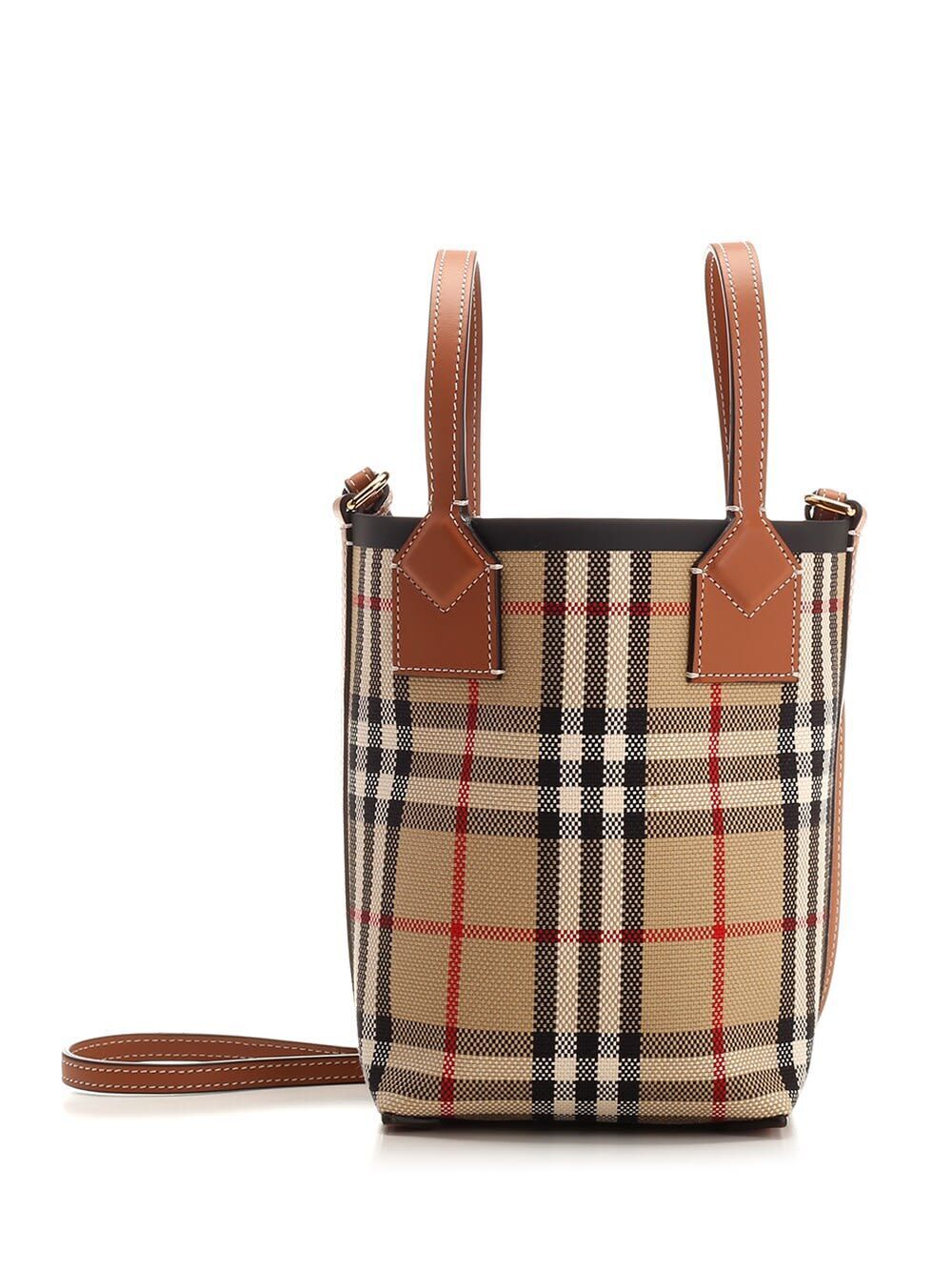 バーバリー トートバッグ（レディース） 【毎月1日はエントリーでポイント3倍！】 BURBERRY バーバリー トートバッグ レディース 春夏2024 8070461VINTAGEBEIGE 【関税・送料無料】【ラッピング無料】 ia