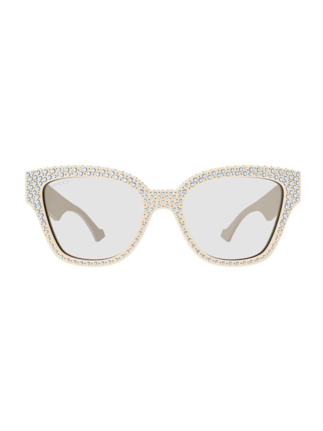  GUCCI EYEWEAR グッチアイウェア サングラス・メガネ レディース 秋冬2023 GG1424S001 ivory ivory transpare  ia