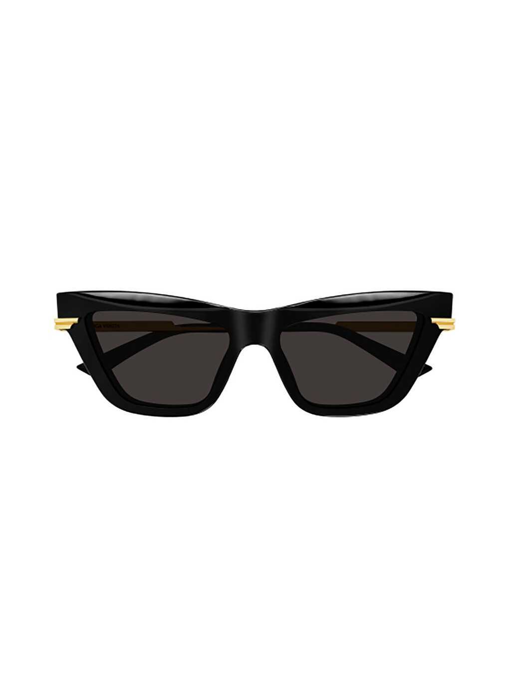 BOTTEGA VENETA EYEWEAR ボッテガヴェネタアイウェア サングラス・メガネ レディース 秋冬2023 BV1241S001 black gold grey  ia