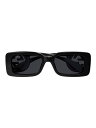  GUCCI EYEWEAR グッチアイウェア サングラス・メガネ レディース 秋冬2023 GG1325S001 black black grey  ia