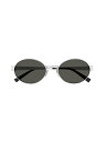  SAINT LAURENT EYEWEAR サンローランアイウェア サングラス・メガネ レディース 秋冬2023 SL 692002 silver silver grey  ia