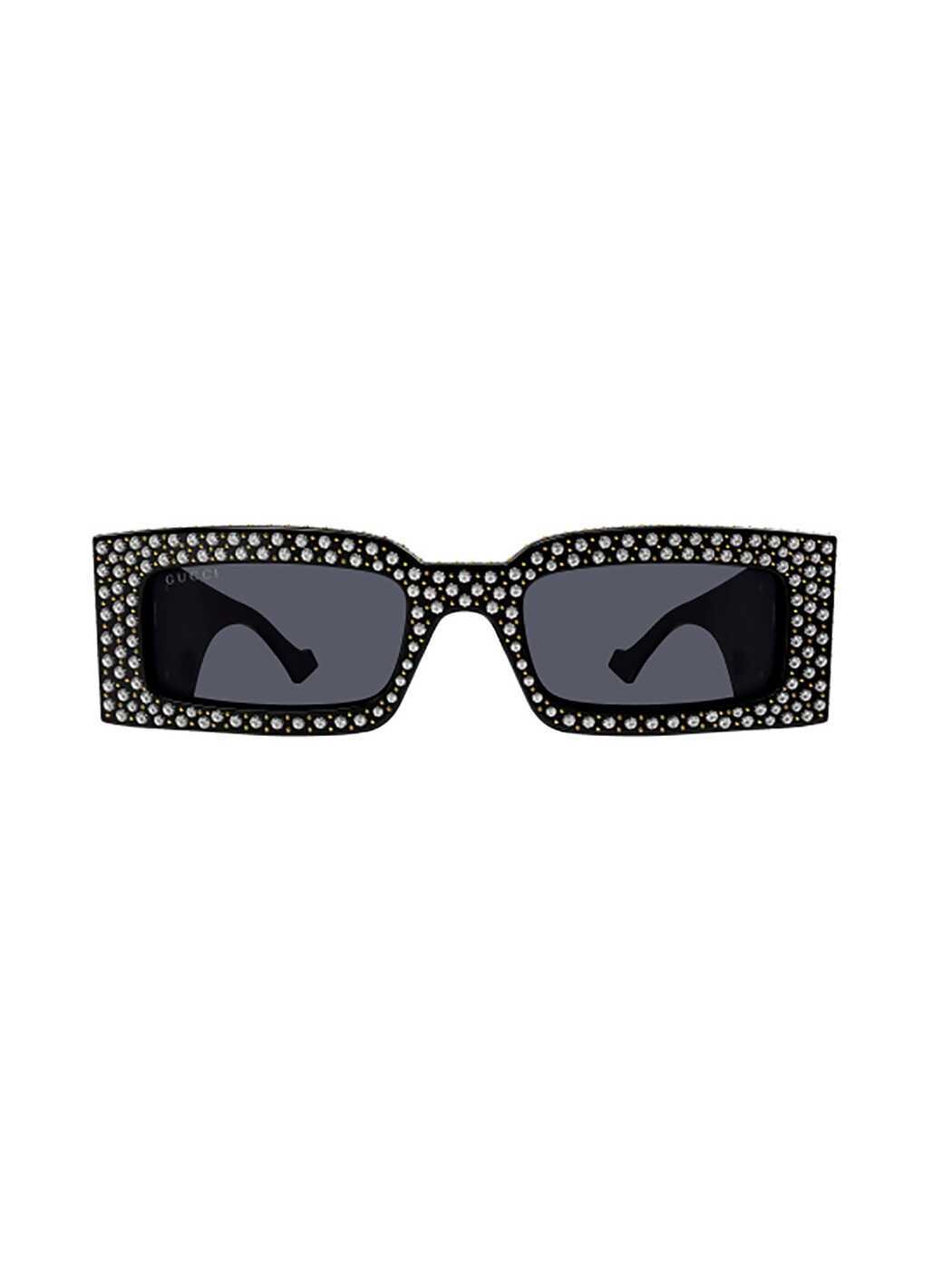 【本日0のつく日ポイント4倍！】 GUCCI EYEWEAR グッチアイウェア サングラス・メガネ レディース 秋冬2023 GG1425S005 black black grey 【関税・送料無料】【ラッピング無料】 ia