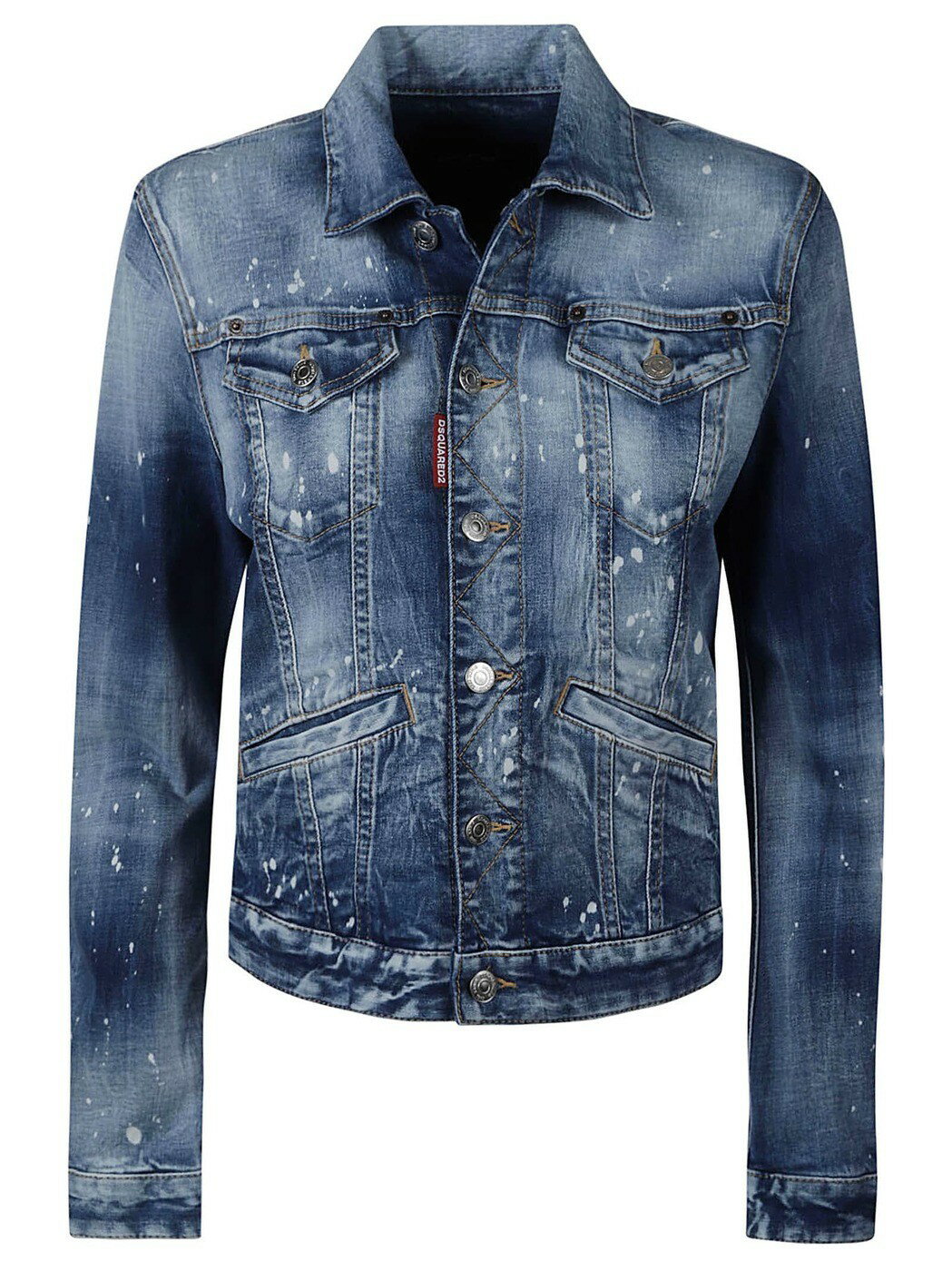 DSQUARED2 ディースクエアード ブルー Denim ジャケット レディース 春夏2024 S72AM1039S30816 470 【関税・送料無料】【ラッピング無料】 ia