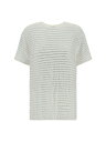 【15,000円以上1,000円OFF!!】 ERMANNO SCERVINO エルマンノ シェルヴィーノ ホワイト Bianco Tシャツ レディース 春夏2024 D442L328CTEKK 10602 【関税・送料無料】【ラッピング無料】 ia