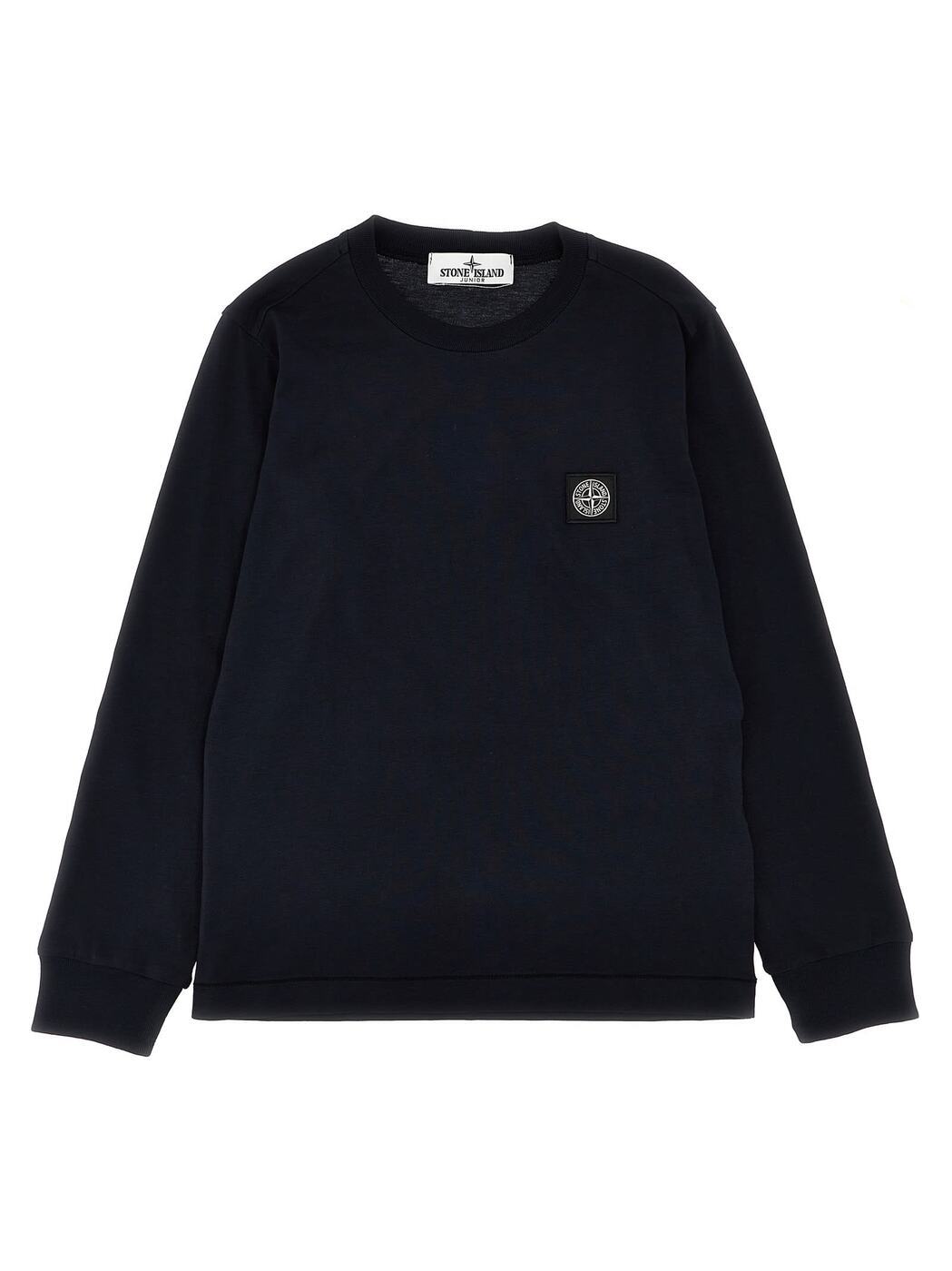 【毎月1日はエントリーでポイント3倍！】 STONE ISLAND JUNIOR ストーン アイランド ブルー Blue トップス ボーイズ 春夏2024 801620447V0020 【関税・送料無料】【ラッピング無料】 ia