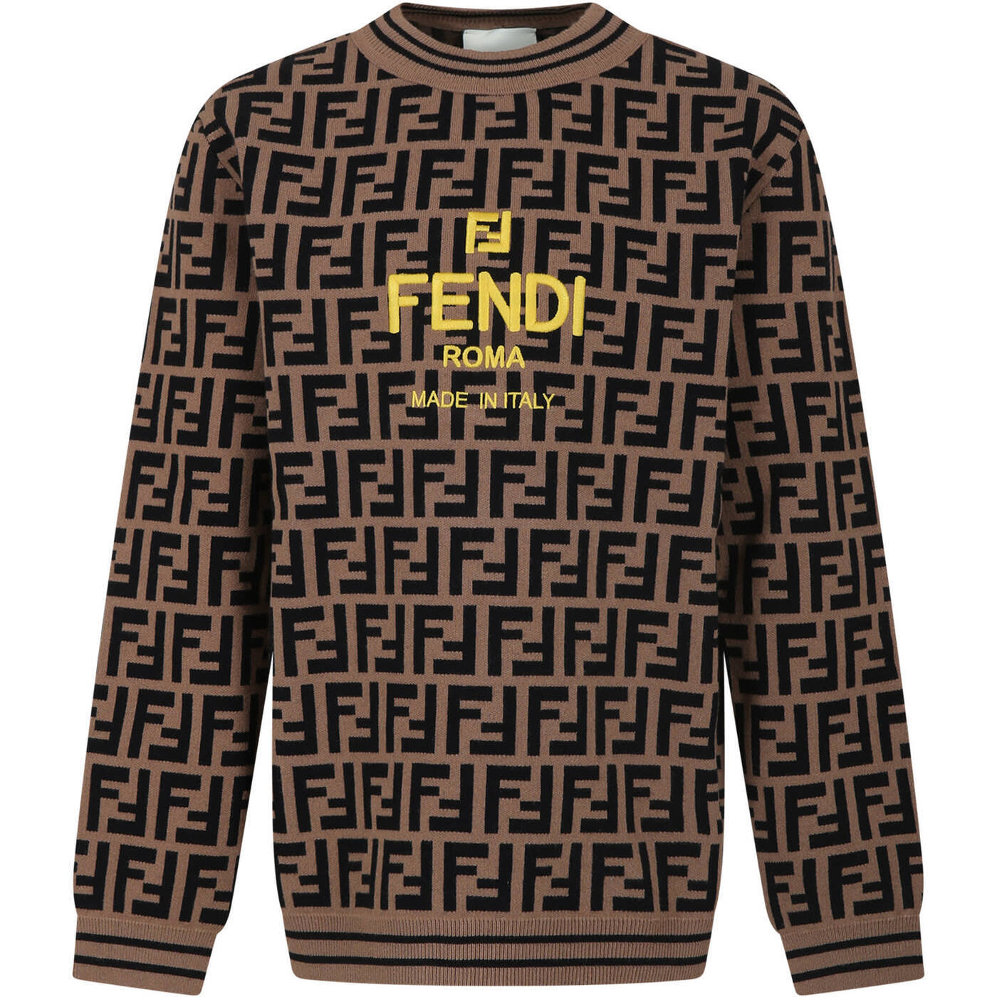 FENDI FENDI ブラウン Brown スウェット ボーイズ 春夏2024 JUG159 AEYD F15B6 【関税・送料無料】【ラッピング無料】 ia