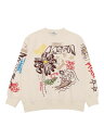 MSGM エムエスジーエム ベージュ CREAM トップス ガールズ 春夏2024 MSJBSW271.013  ia