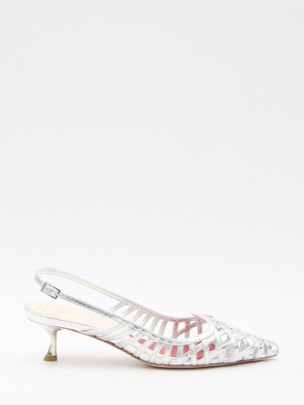 【土日限定クーポン配布中！】 ROGER VIVIER ロジェ ヴィヴィエ シルバー Silver パンプス レディース 春夏2024 RVW54338590T0HB200 【関税・送料無料】【ラッピング無料】 iaのサムネイル
