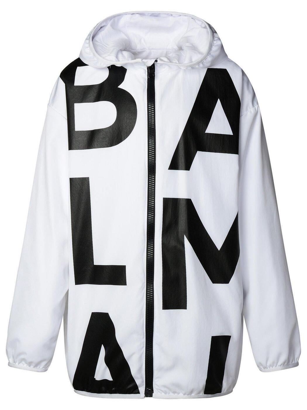 BALMAIN バルマン ホワイト White/black ジャケット ボーイズ 春夏2024 BU2P67N0098 100NE 【関税・送..