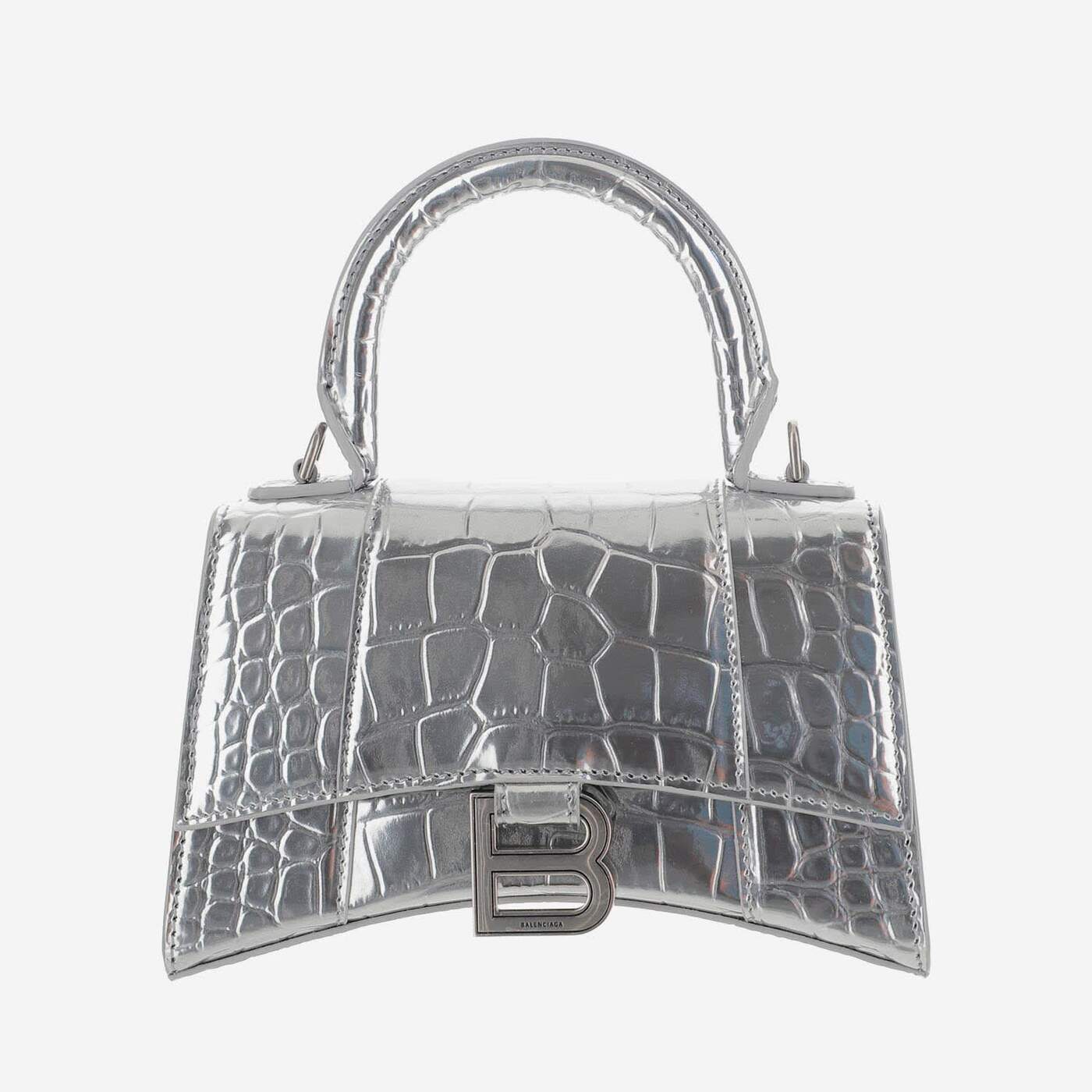 バレンシアガ トートバッグ（レディース） BALENCIAGA バレンシアガ シルバー Silver トートバッグ レディース 春夏2024 592833 1S4CY8110 【関税・送料無料】【ラッピング無料】 ia