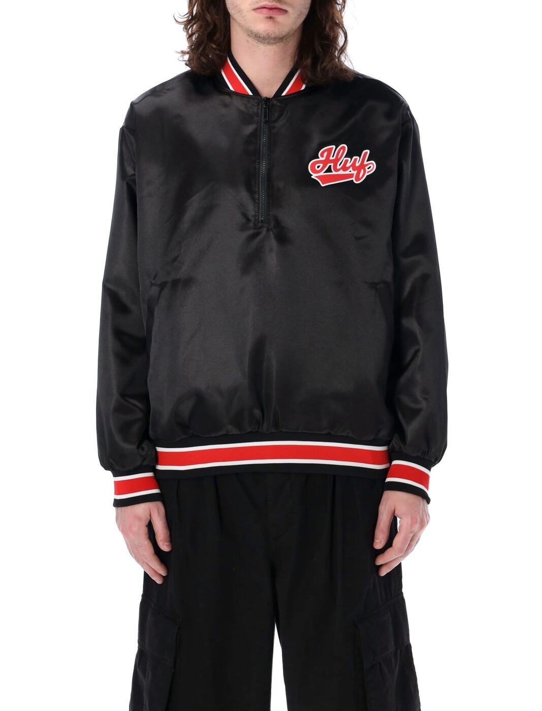 HUF ハフ ブラック BLACK トレーナー メンズ 春夏2024 JK00419PBLACK 【関税・送料無料】【ラッピング無料】 iaのサムネイル