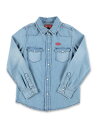 DIESEL ディーゼル ブルー DENIM シャツ ボーイズ 春夏2024 J00760KXBLIK01 【関税・送料無料】【ラッピング無料】 ia